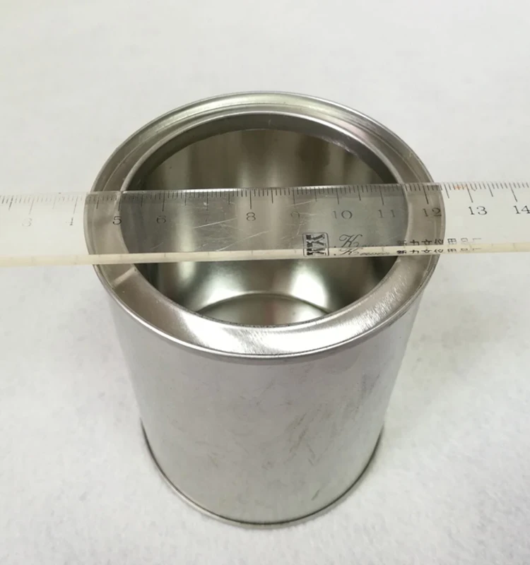 tin cans with lids Custom capacity 100ml spray paint cans coffee stash empty tin can olive oil