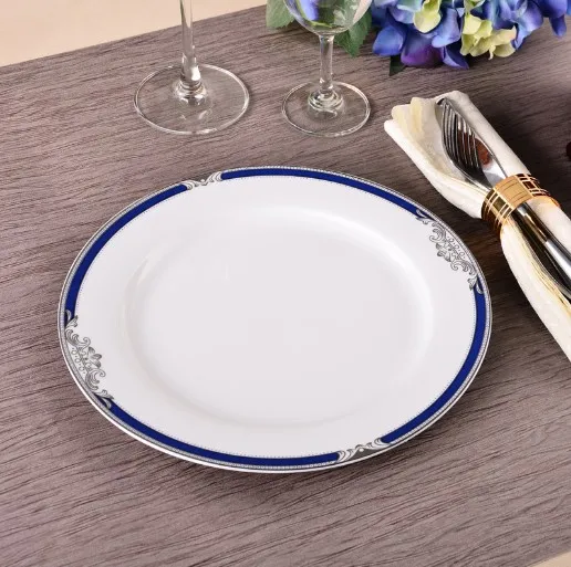 china custom printed ceramic plate wholesale dinner plate