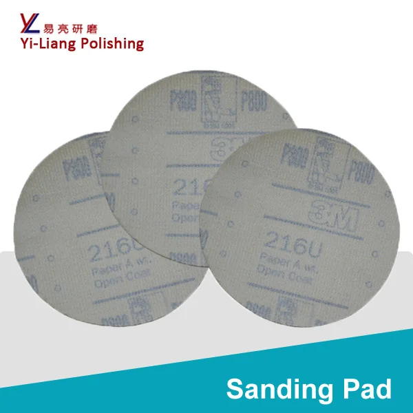 Customized non-metal material sanding disc polishing sanding pad