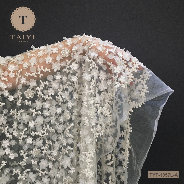 Custom Lace Wedding Dress Fabric