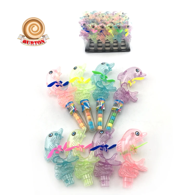 Арабские конфеты bon в свистке Дельфин игрушечные