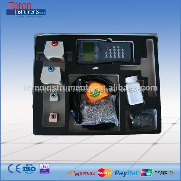 Manufacturer price clamp ultrasonic rs232 portable ultrasonic water flow meter