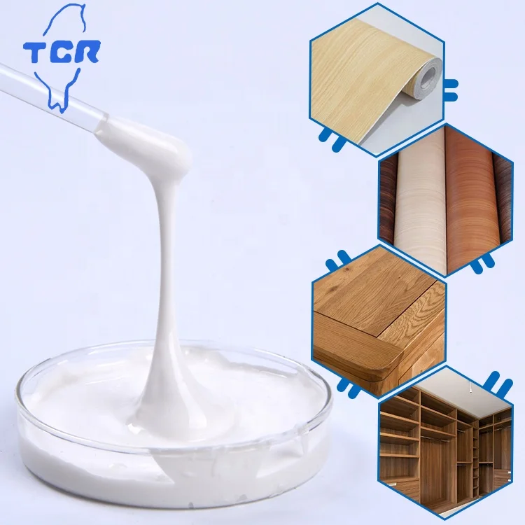 
Good wetting water based adhesive PSA glue to do wood grain PVC film sticker acrylic water based glue acrylic adhesive price 