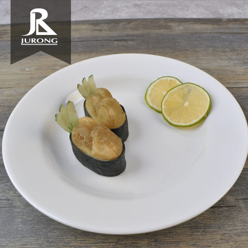 Custom design creative tableware western round pizza plate for sale