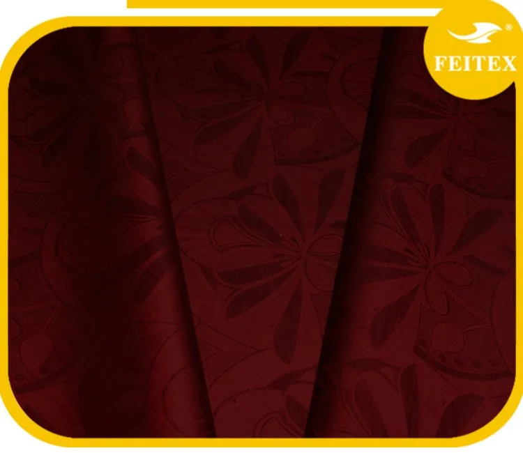 100% cotton guinea brocade African cloth men dress shirts fabric cheap price 10 yards/bag damask bazin riche Feitex