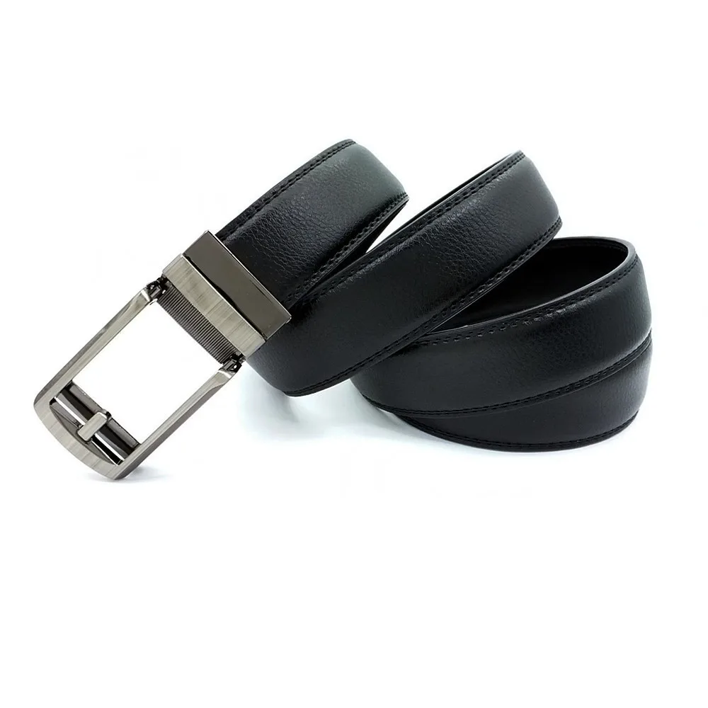 Лидер продаж хорошие цены мужские кожаные ремни с двумя слоями из воловьей
