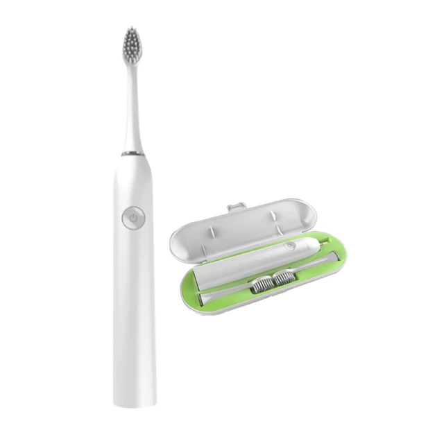 
Electric Toothbrush 2 Replacement Brush Heads Usb Wireless Charge Ultrasonic Electric Toothbrush 31000-48000 Stroke 