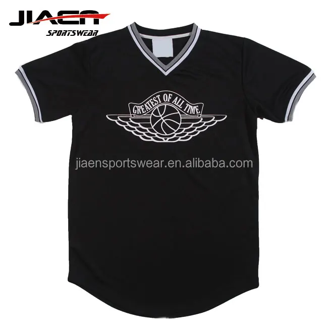 made in china wholesales international baseball jersey 100% polyester custom double mesh baseball jersey