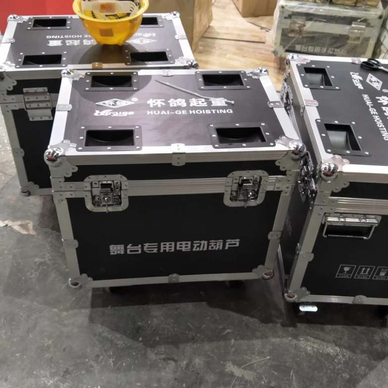 Huaige 1 ton 25 meter Electric Stage Chain Hoist