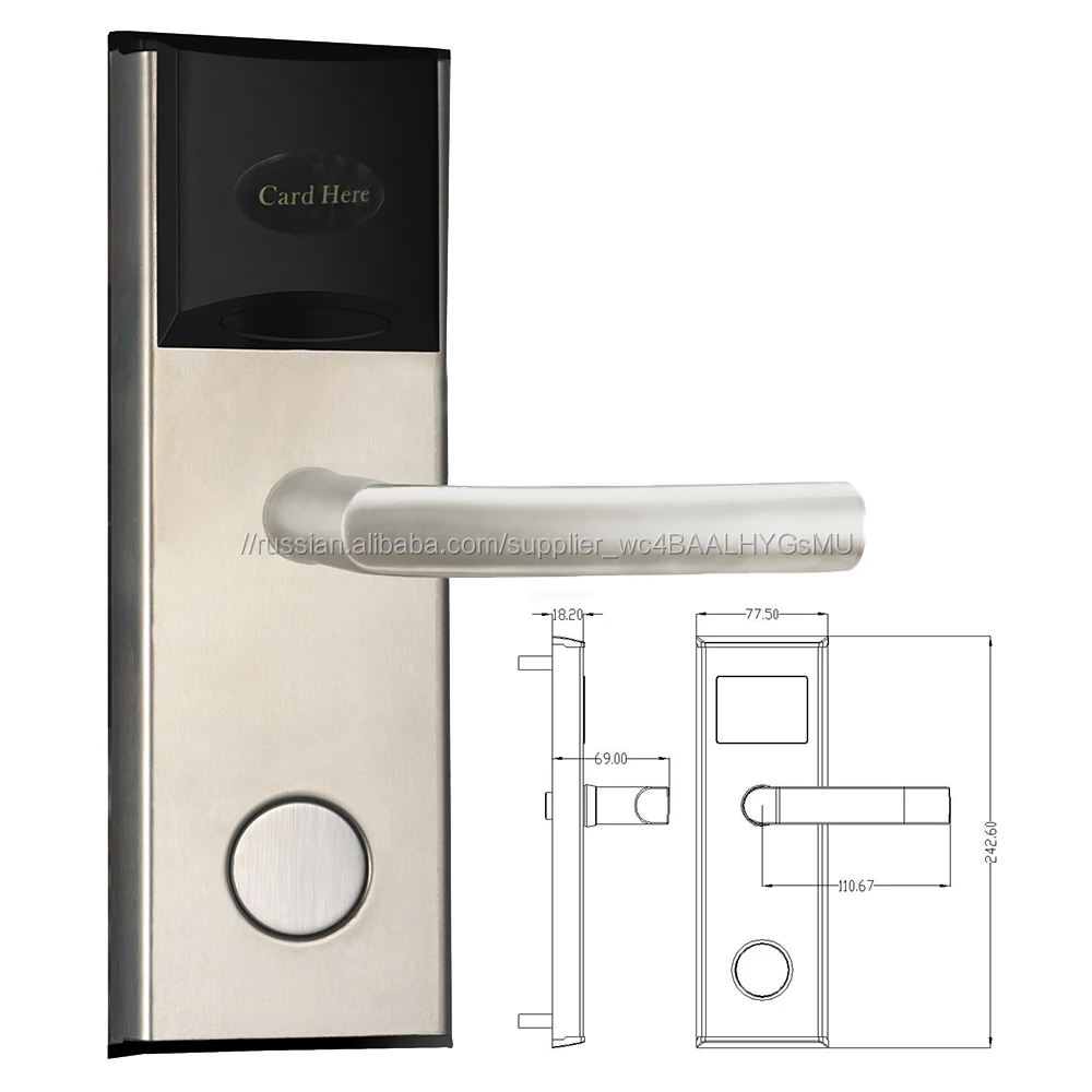 Отель RFID смарт-карт цифровой электронный отель магнитный замок карты