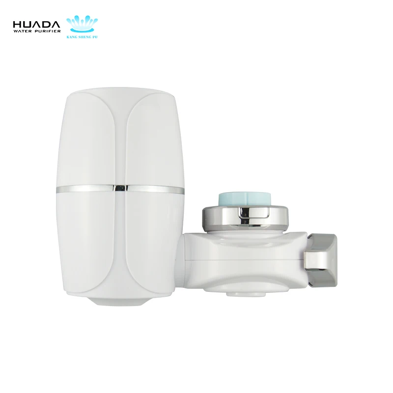 Healthym Kitchen Faucet-Mounted Plastic Water Filter Manual Removes Chlorine for Household Kitchen Use