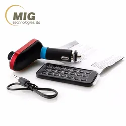 Wireless Car Kit FM Transmitter SD/TF/AUX/USB MP3 Music Player Ca Charger