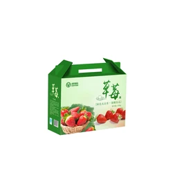 Wholesale tomato box fruit corrugated box vegetable packaging box