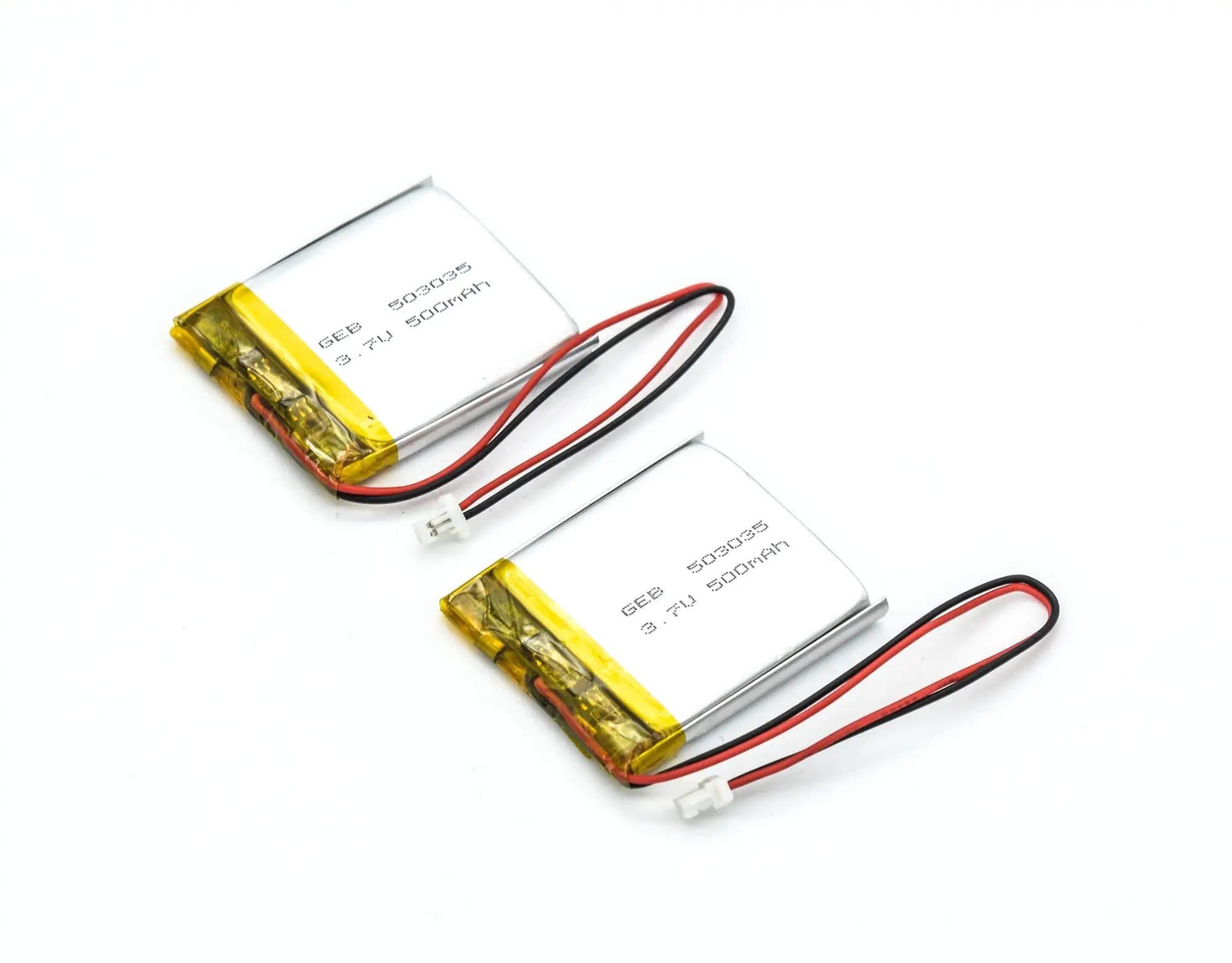 2025 hot selling small lipo battery 503035 3.7v 500mah lithium polymer battery