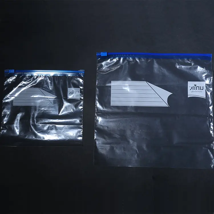 ziplock blue standard slider bags