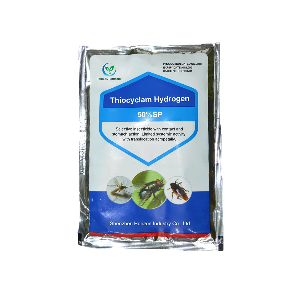Horizon New Pesticide Agrochemical Insecticide Thiocyclam Hydrogen  50%SP