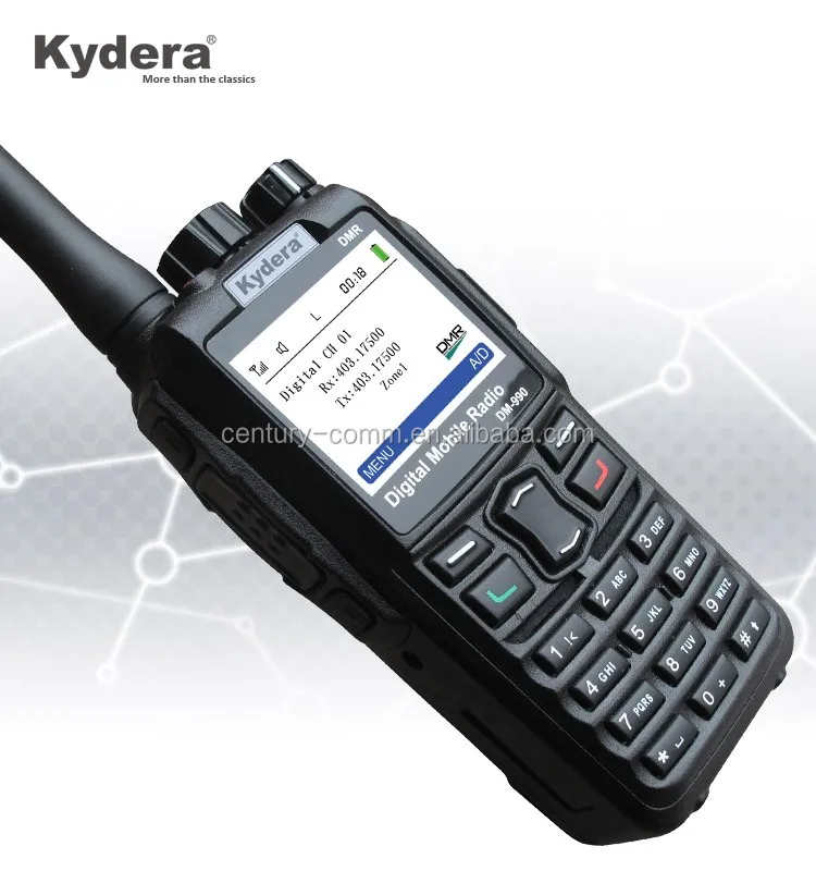 Kydera цифровой DMR радио vhf аудио система DM-990 рация с
