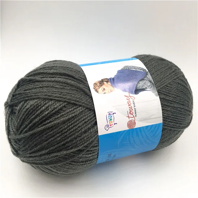 
cheap 100g ball big 100% acrylic yarn for hand knitting and crochet 