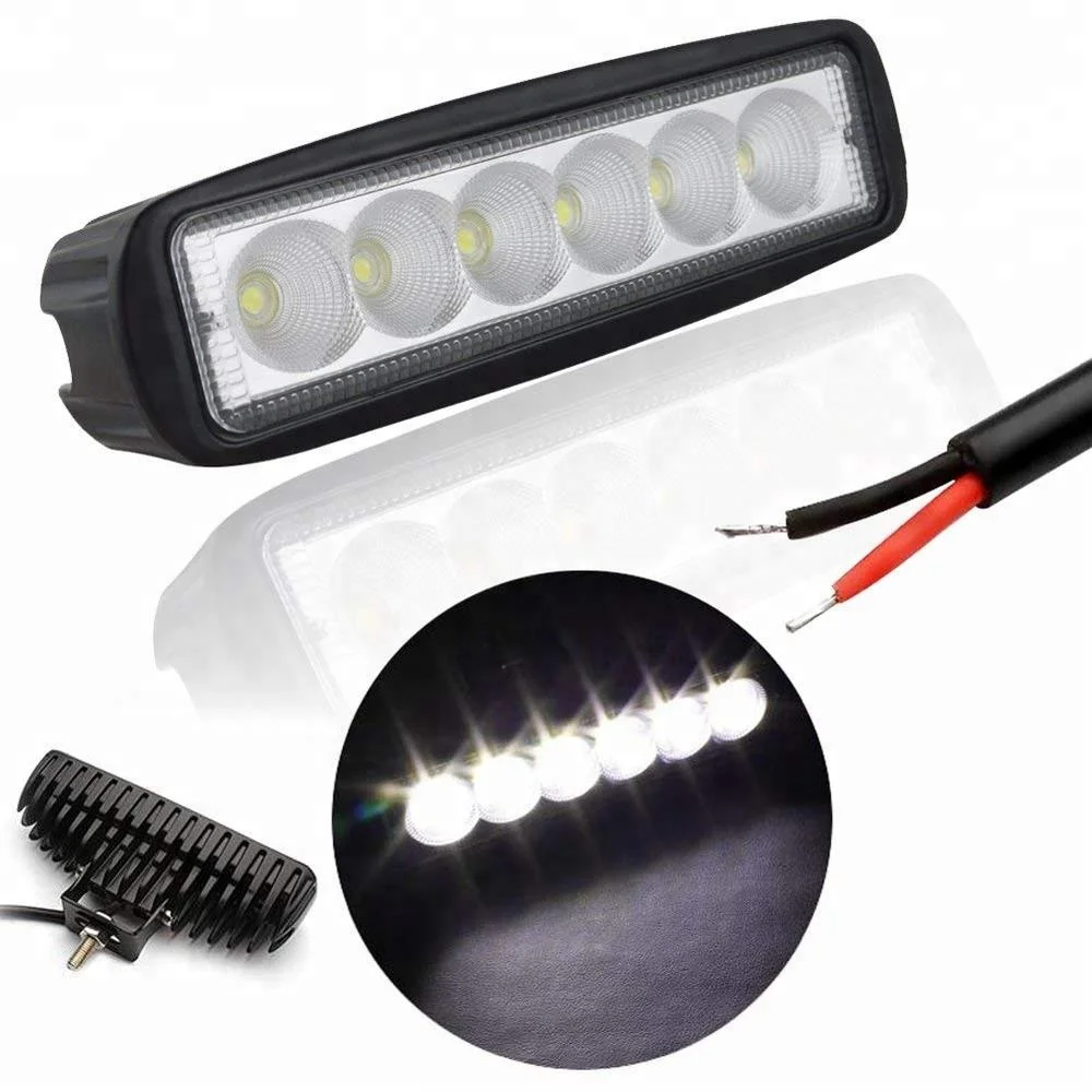 CE RoHs Led Work Lamp 18W Mini Driving Work Light Led Automotive Lights for Boat Car Motorcycle