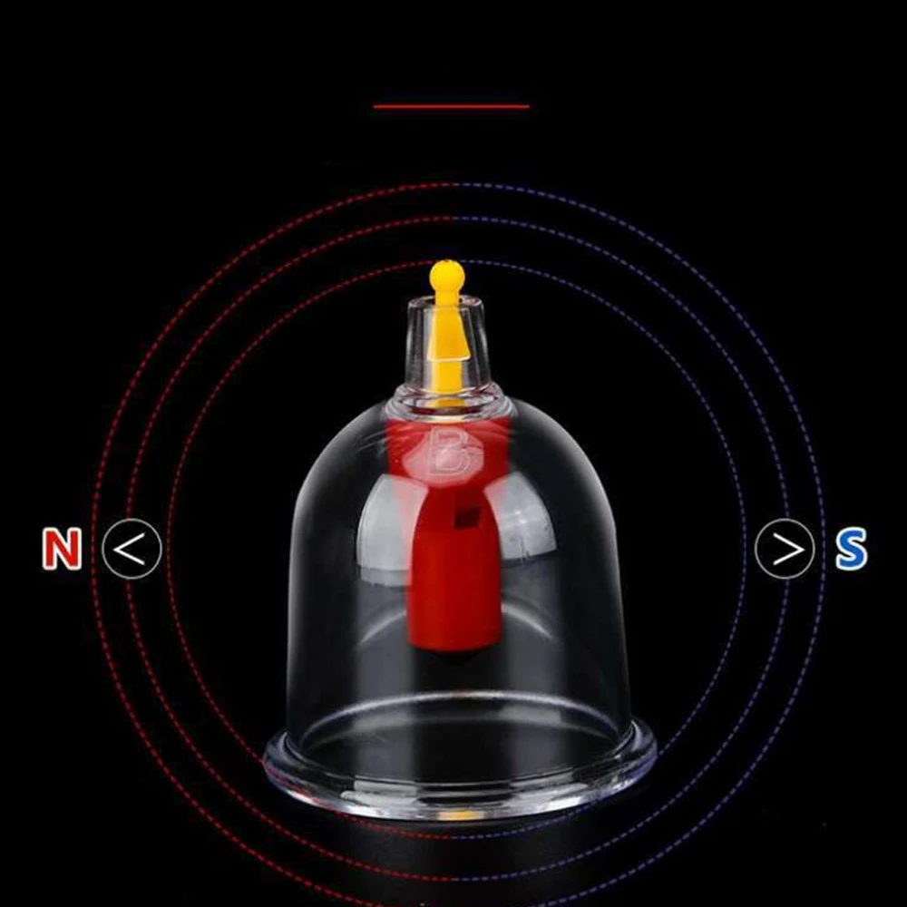 
OCELL Chinese traditional Glass and Rubber Therapy Electrical Vacuum cupping household use rechargeable for body 