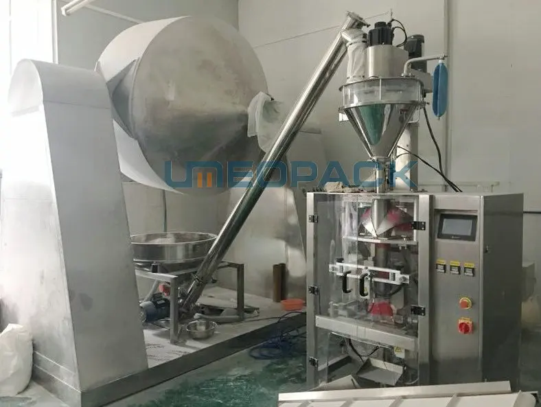 automatic cheap price small snack 1kg plastic bag coffee powder filling packing machine