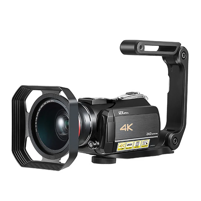 Winait Wifi 4K Digital Video Camera, Home Use 3.0' Touch Display Digital 4K Camcorder