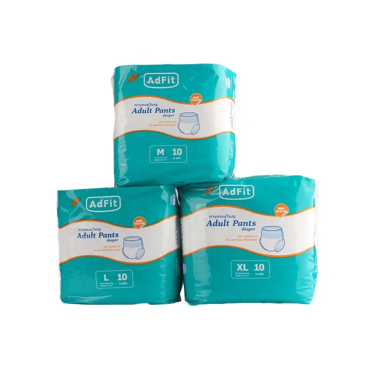Adfit New Design Custom Made Disposable Adult Diapers Adult Diapers Panties