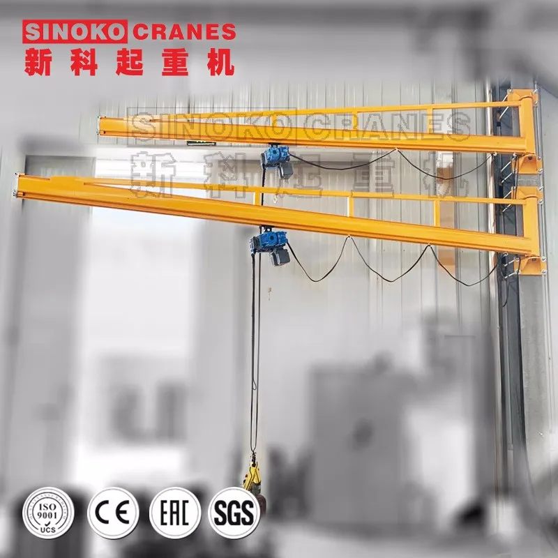 1 тонна 2 тонны 3 5 10 тонн с низким Headroom экономит пространство на заводе настенный поворотный кронштейн кран для мастерской