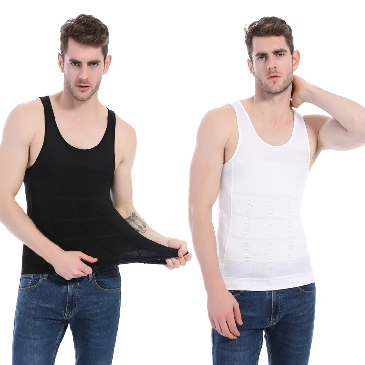 
Amazon Best Selling Shapewear For Men Bodywear Slimming Shirt 