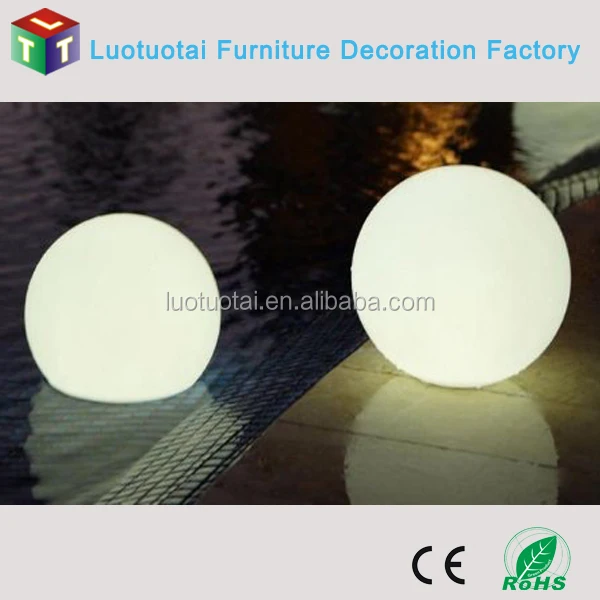 
high quality waterproof rechargeable led ball lamp outdoor /beach ball 