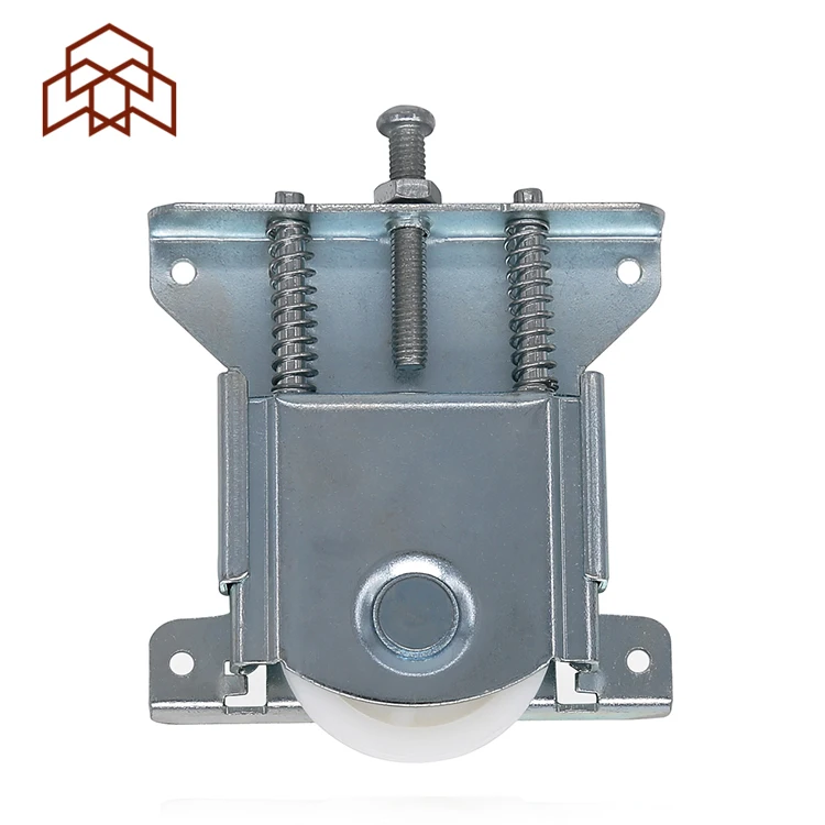 Adjustable wardobe sliding door bottom roller for sliding door