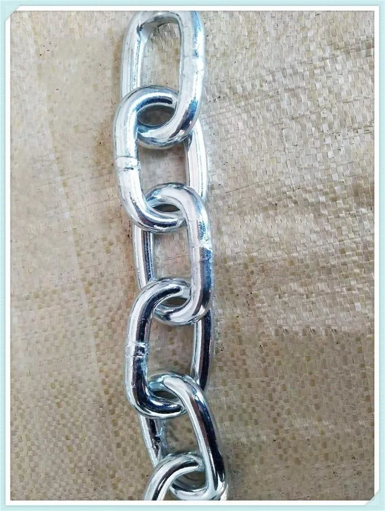 DIN5685A короткая сварная круглая цепь из мягкой