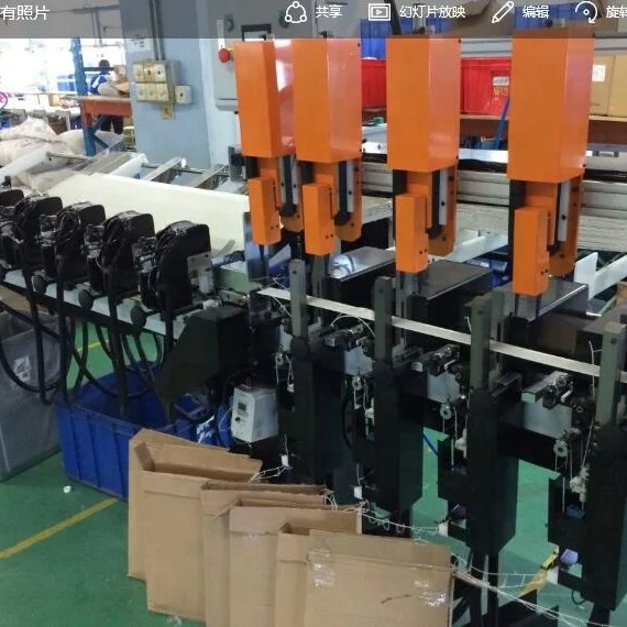 Wooden venetian blinds Fully-automatic punching and threading  machine FDY-308-1