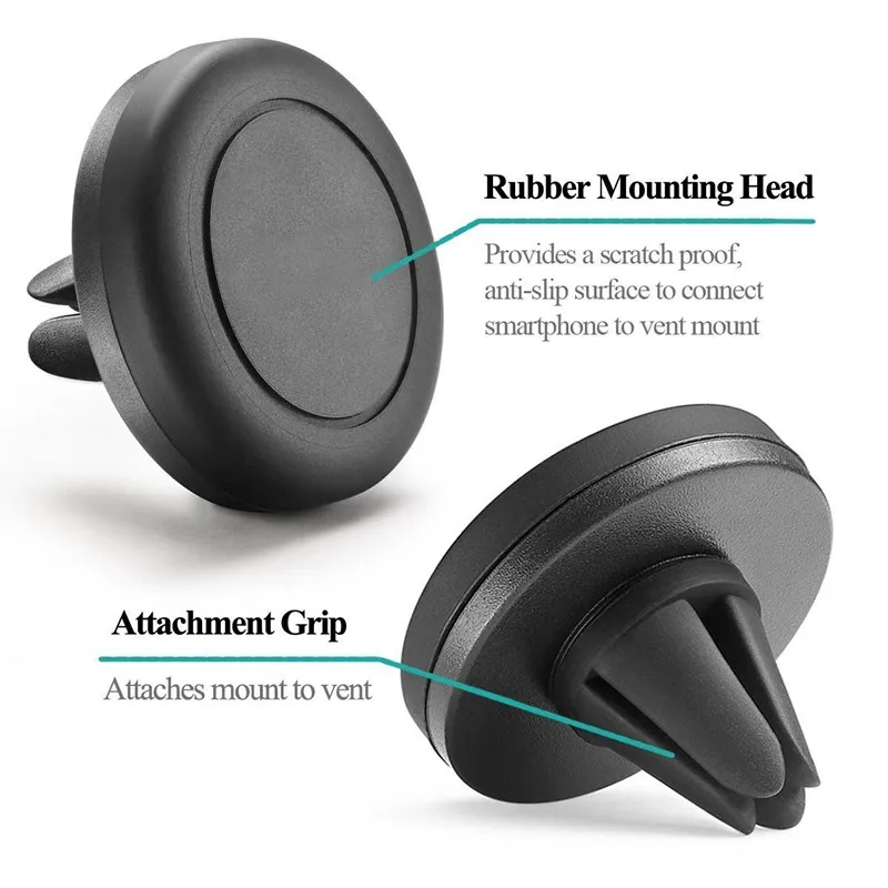 
Hot Selling Car Mount Magnetic Car Air Vent Mount for Universal Cell Phone Holder Wholesale! 