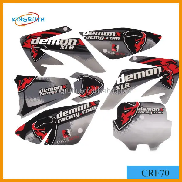 Горячая Распродажа, наклейки CRF70 на мотокросс