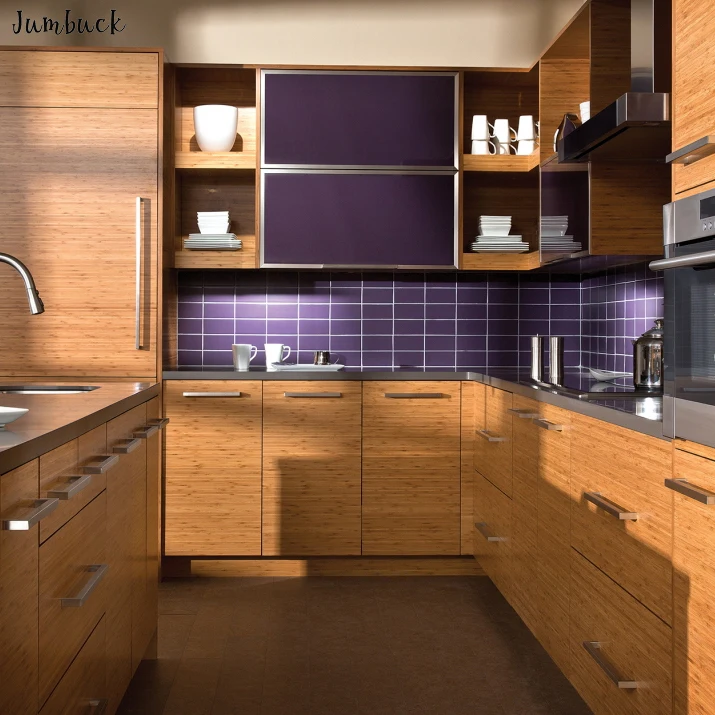 
Buy affordable simple and fresh aluminum profile for wood kitchen cabinets 