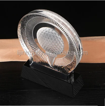 High-grade crystal cup trophy football basketball earth golf tournament trophies