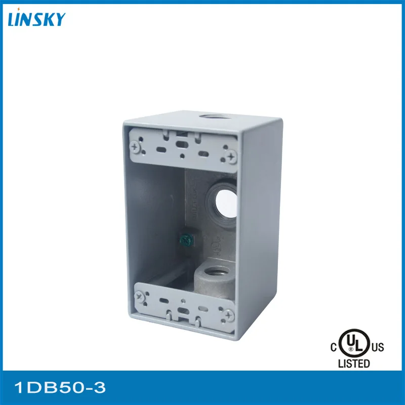 
Shanghai Linsky American Standard 1gang 2 Deep three 3/4 outlets Waterproof Junction boxes 
