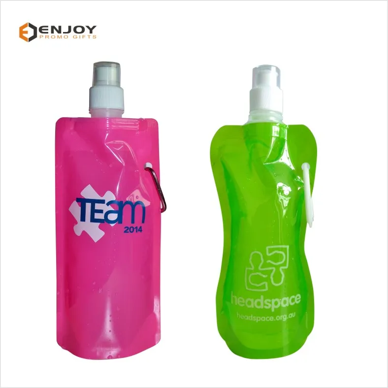 Traveling Outdoor Top Quality  Foldable Sports Water Bottle