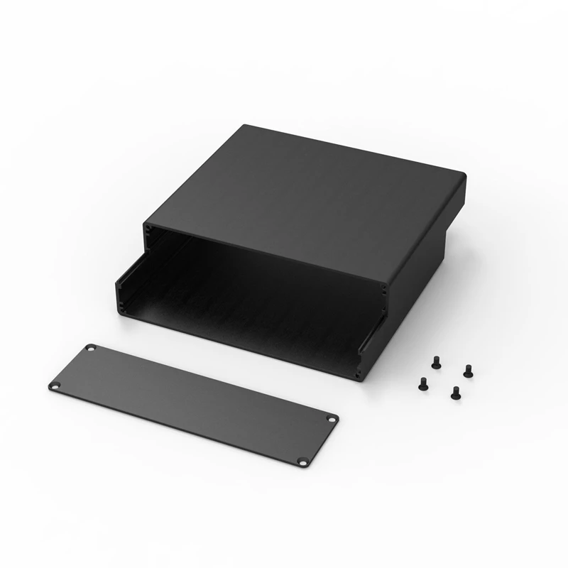 152x44-L  project box extrusions electronic enclosure design metal housing for electronics pcb box