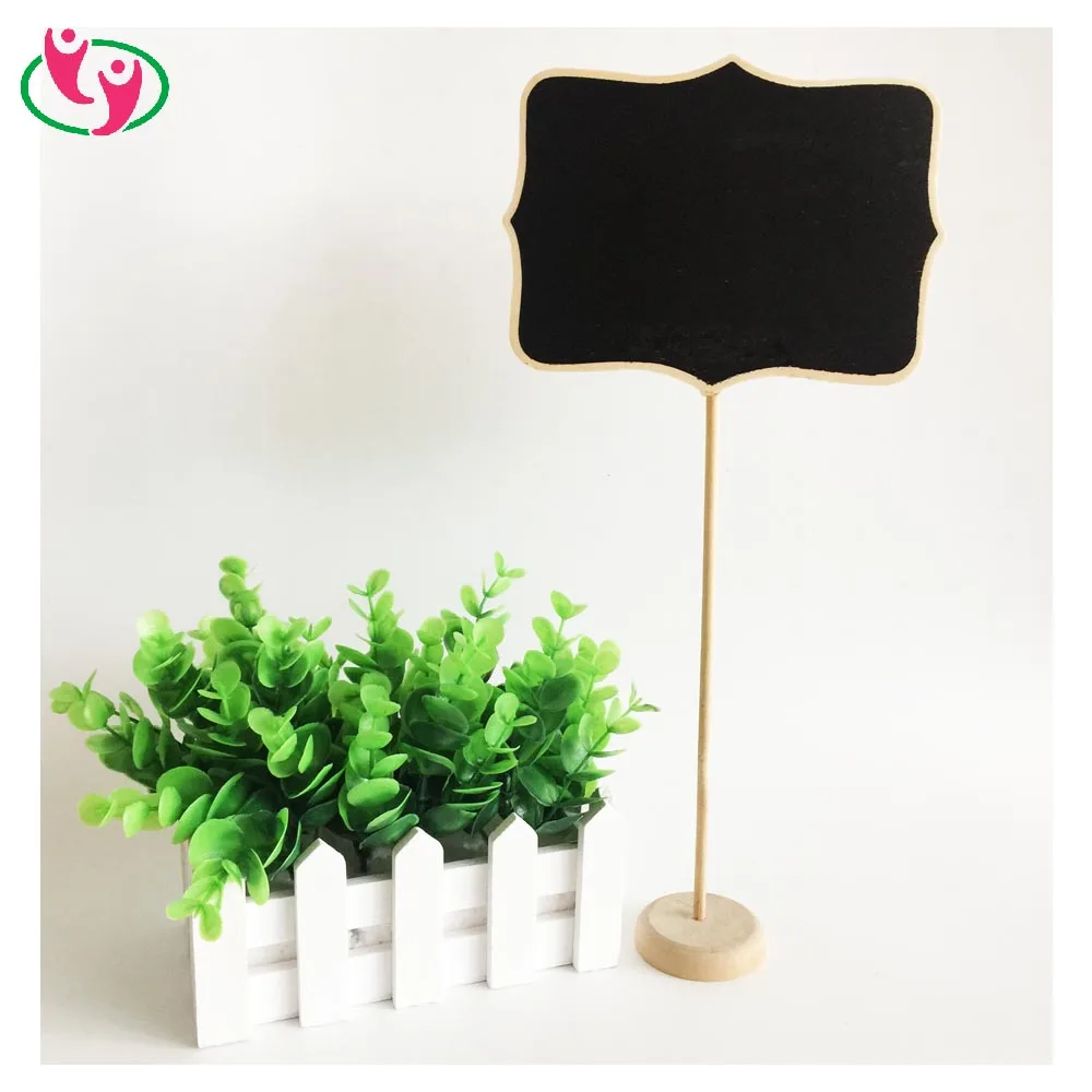 Hot selling Quality Fancy Designed Desktop Chalkboard with Stand