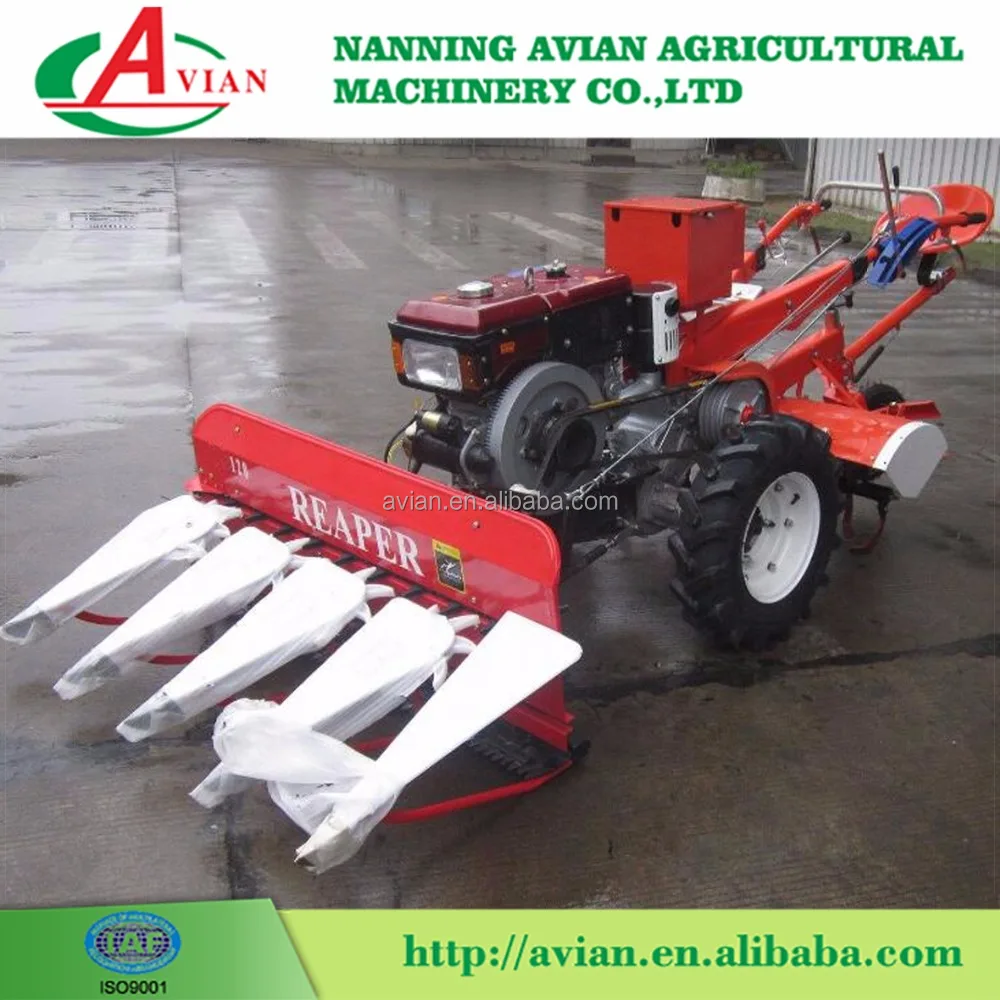 1200mm cutting width mini rice harvester/rice reaper hot sale to Tanzania