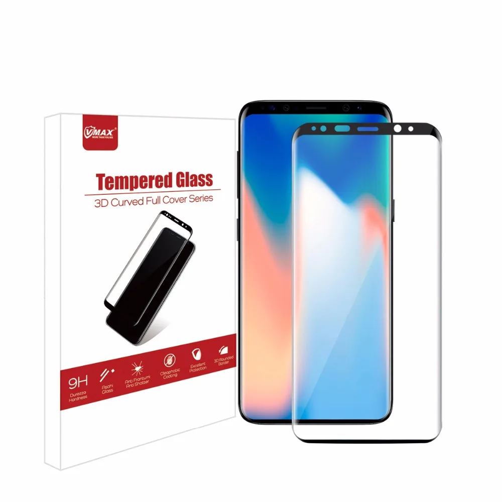 2018 Новое поступление 3D Full Cover для Samsung Galaxy S9 плюс полное покрытие экрана протектор