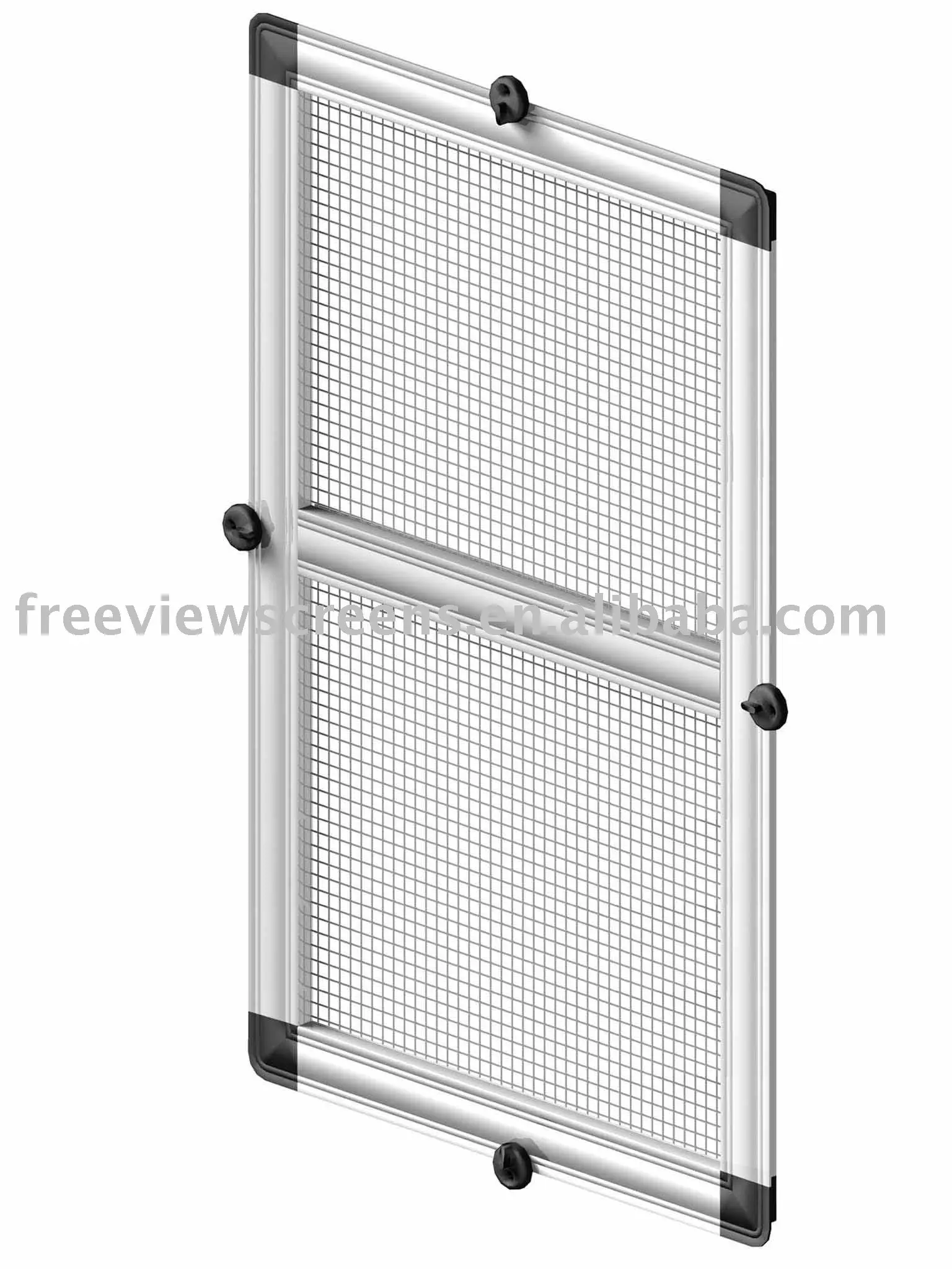 Стационарный оконный экран/оконный экран с насекомыми