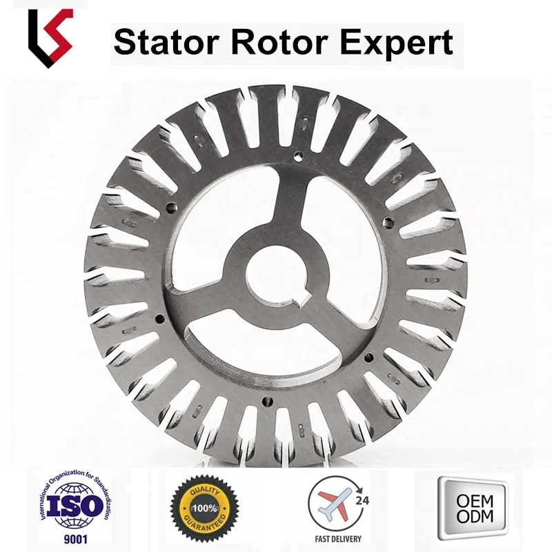 Magnet rotor stator OD 105 motor part rotor stator by silicon steel sheet