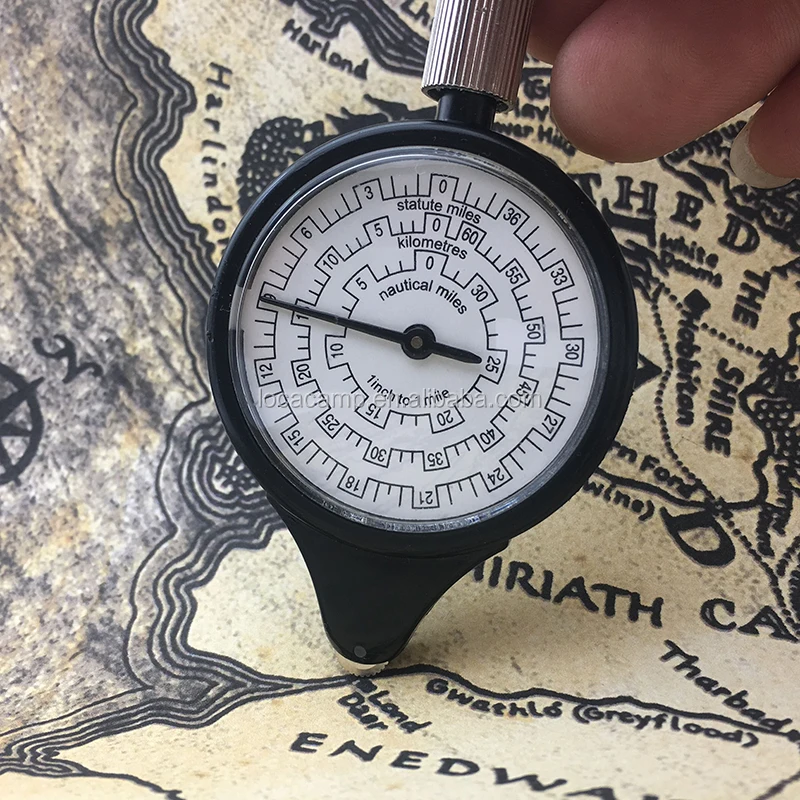 Map measurer curvimeter map opisometer chartometer Map Distance Calculator