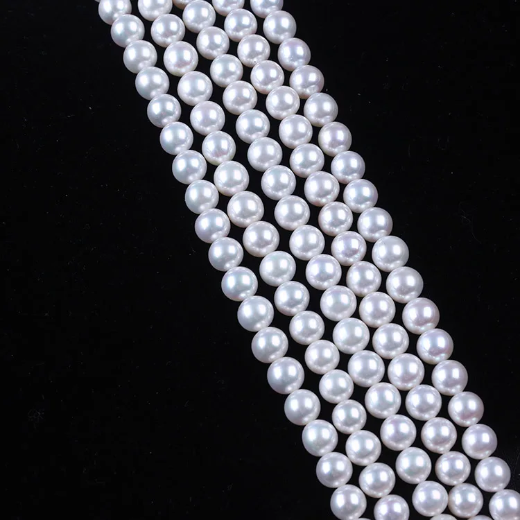 8-9 мм АААА натуральный белый круглый морской Oyster жемчуг морской