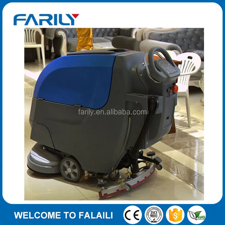 Hot product floor scrubber dry press floor cleaning machine for sales