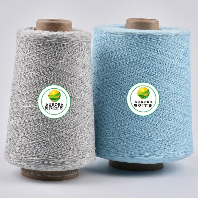 NE 4/1 COTTON POLYESTER BLENDED TUFTING YARN FOR CARPET  STRINGES