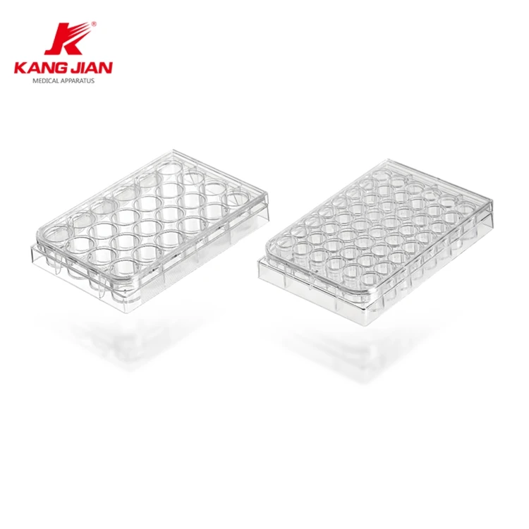 Individual pack Gamma sterile 6 well plate 96 well plate